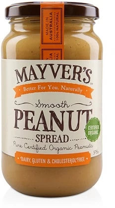 Mayvers Smooth Peanut Butter - Organic
