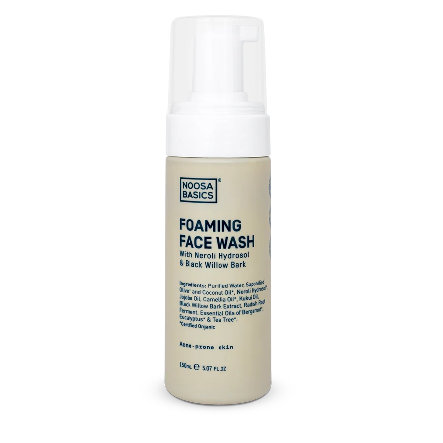 Foaming Face Wash with Neroli & Black Willow - Noosa Basics