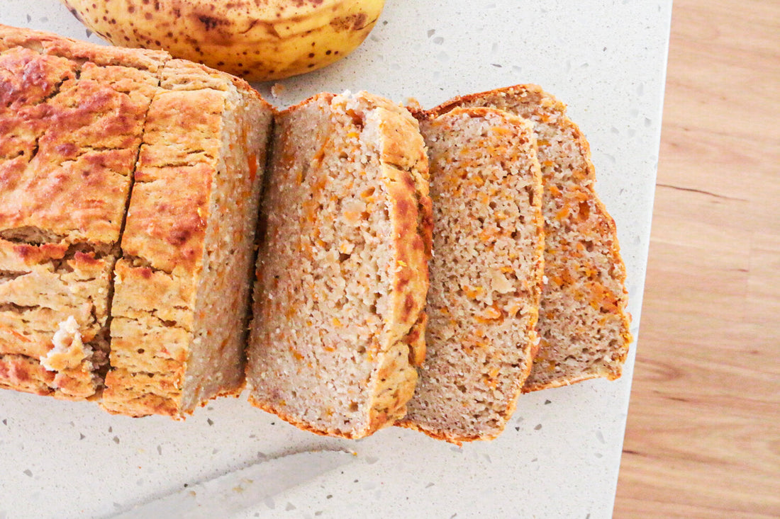 Orange, Banana and Carrot Loaf