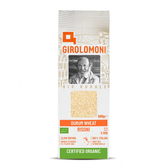 Girolomoni Durum Wheat Semolina Risoni 500g