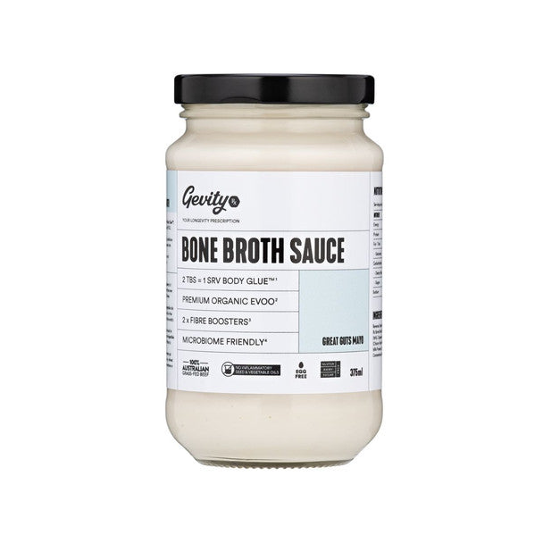 Bone Broth Sauce Great Guts Mayo 375ml - Gevity Rx