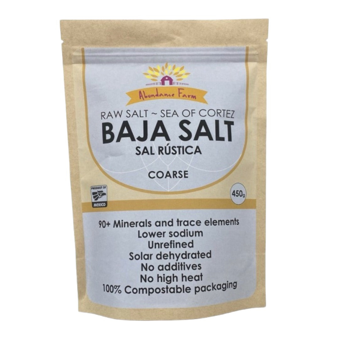 Baja Mineral Sea Salt -  Course - Abundance Farm