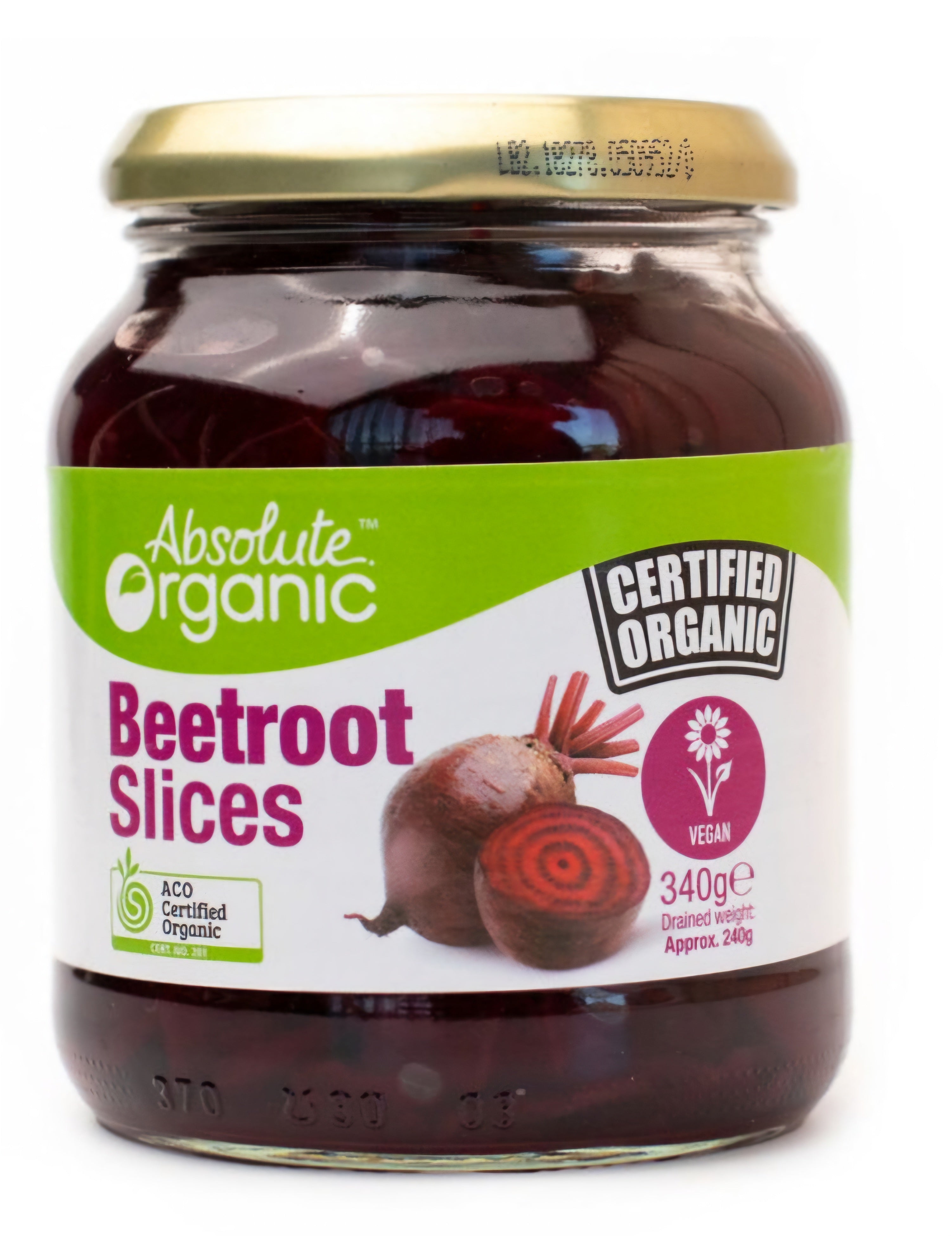 Organic Beetroot Slices 340g