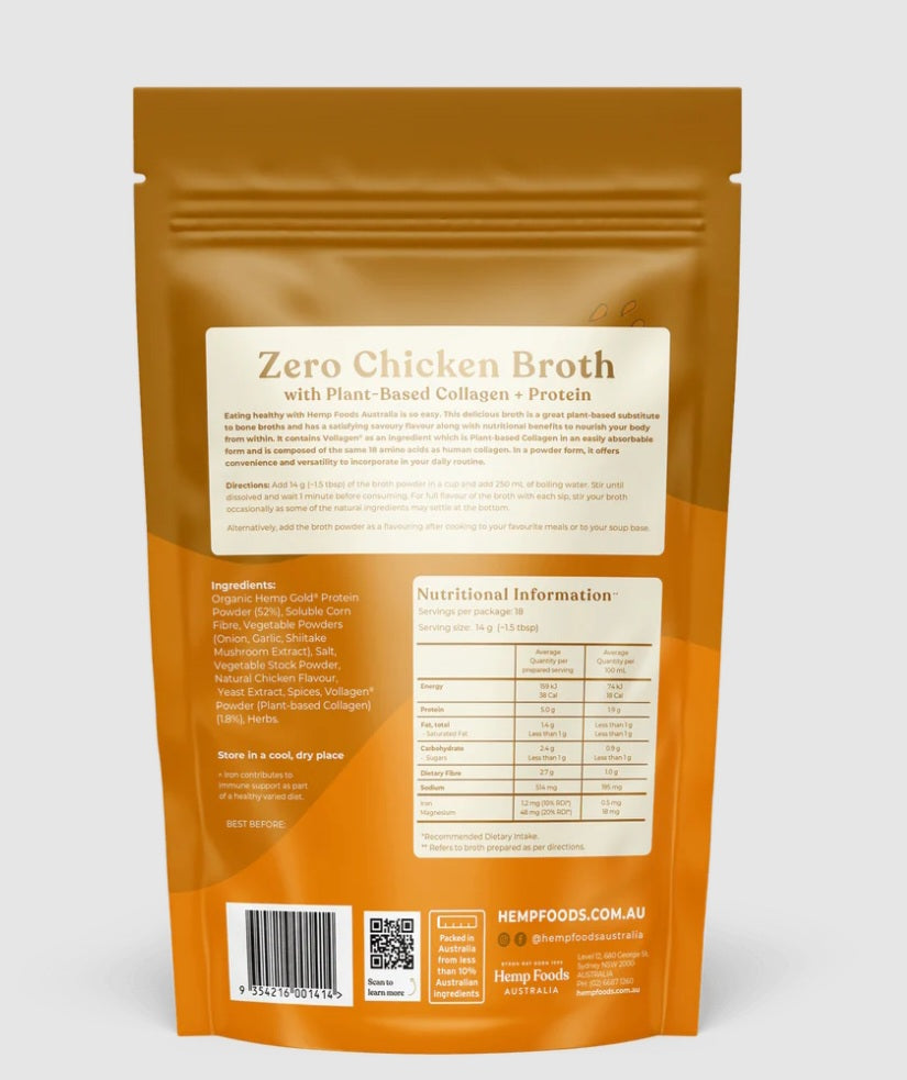 Zero Chicken Broth - 252g