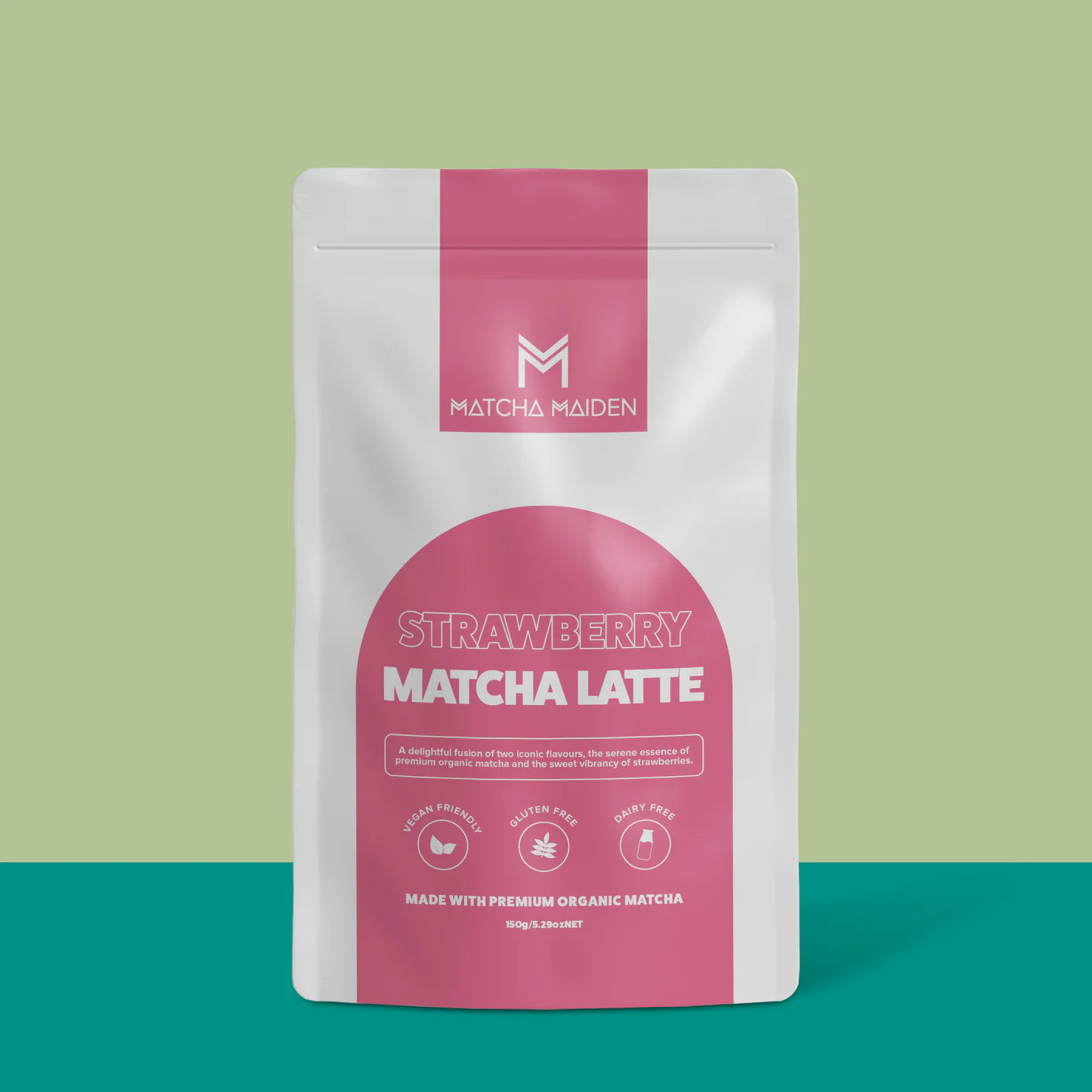 Strawberry Matcha Latte - 150g Matcha Maiden