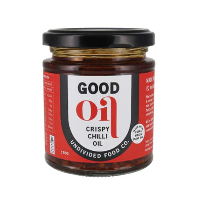 Crispy Chilli Oil - Good Oil - Undivided Food Co.