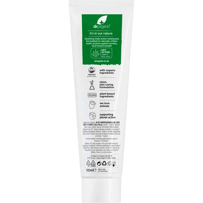 Dr. Organic Toothpaste Aloe Vera 100ml