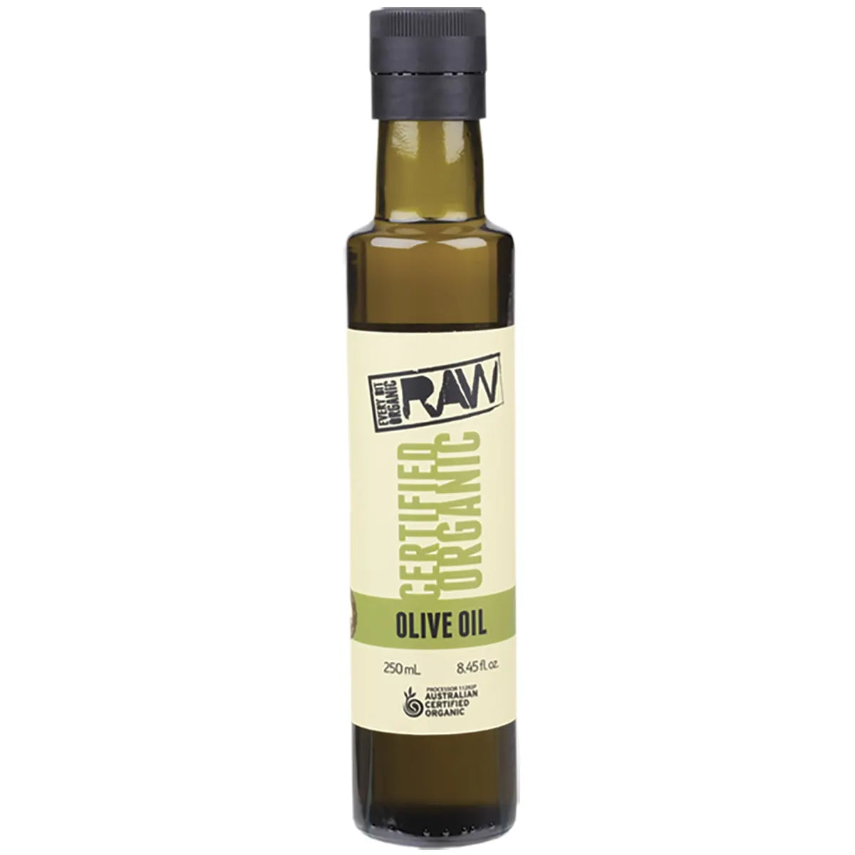 Organic Olive Oil Extra Virgin Cold Pressed Unrefined 250ml