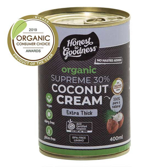 30% Coconut Cream Supreme 400ml - Organic
