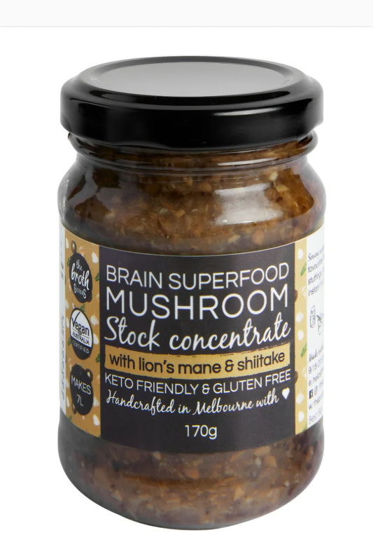 Mushroom Stock Concentrate - All Natural Superfood ' The Broth Sisters - 170g
