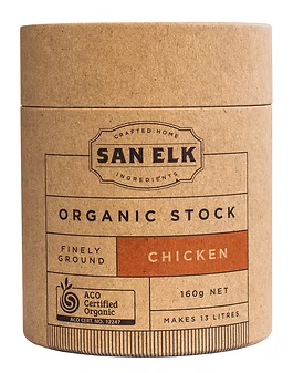 San Elk Chicken Stock Organic 160g