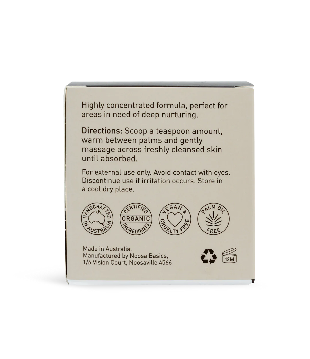 Cocoa Butter - Ultra Rich Skin Cream - Noosa Basics