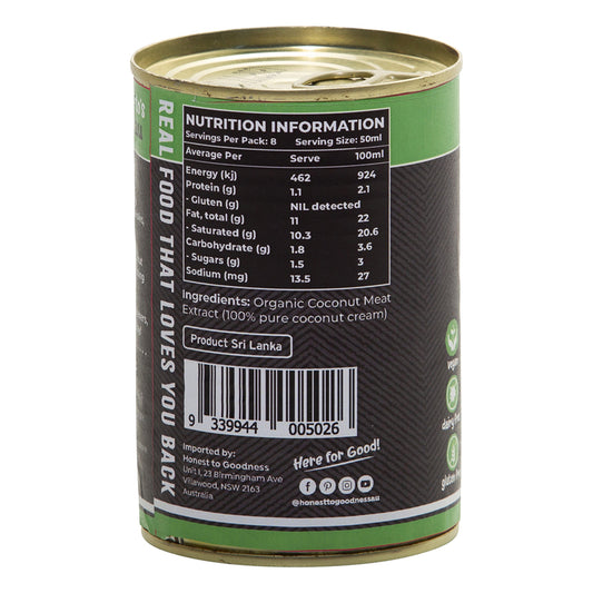 Coconut Cream 400ml - Organic