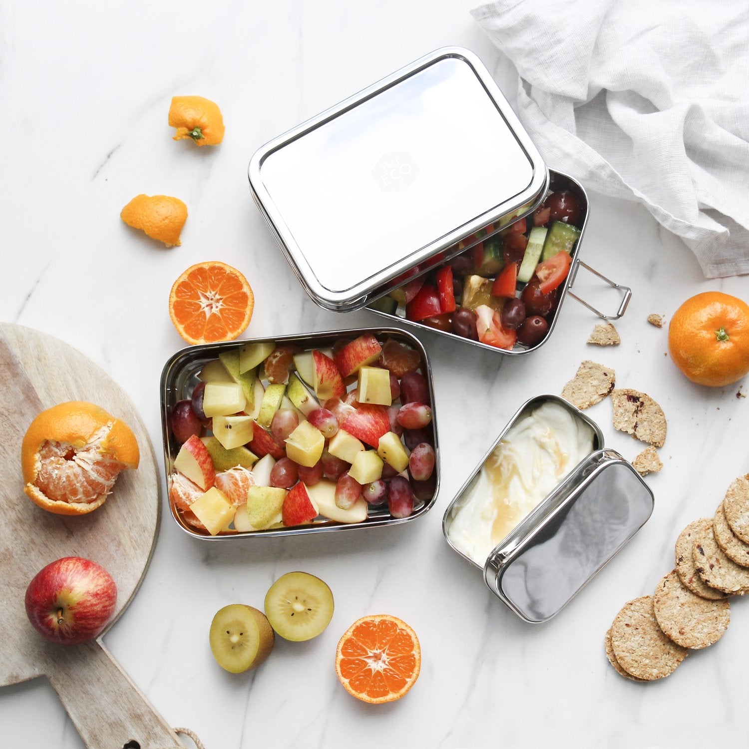 Ever Eco Xl Stackable Bento 1900ml