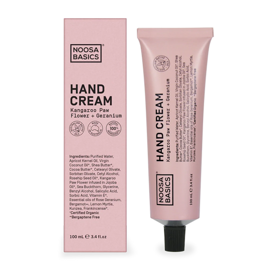 Hand Cream Kangaroo Paw Flower + Geranium - Noosa Basics