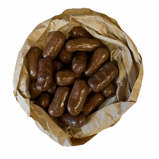 Milk Chocolate Licorice Bullets