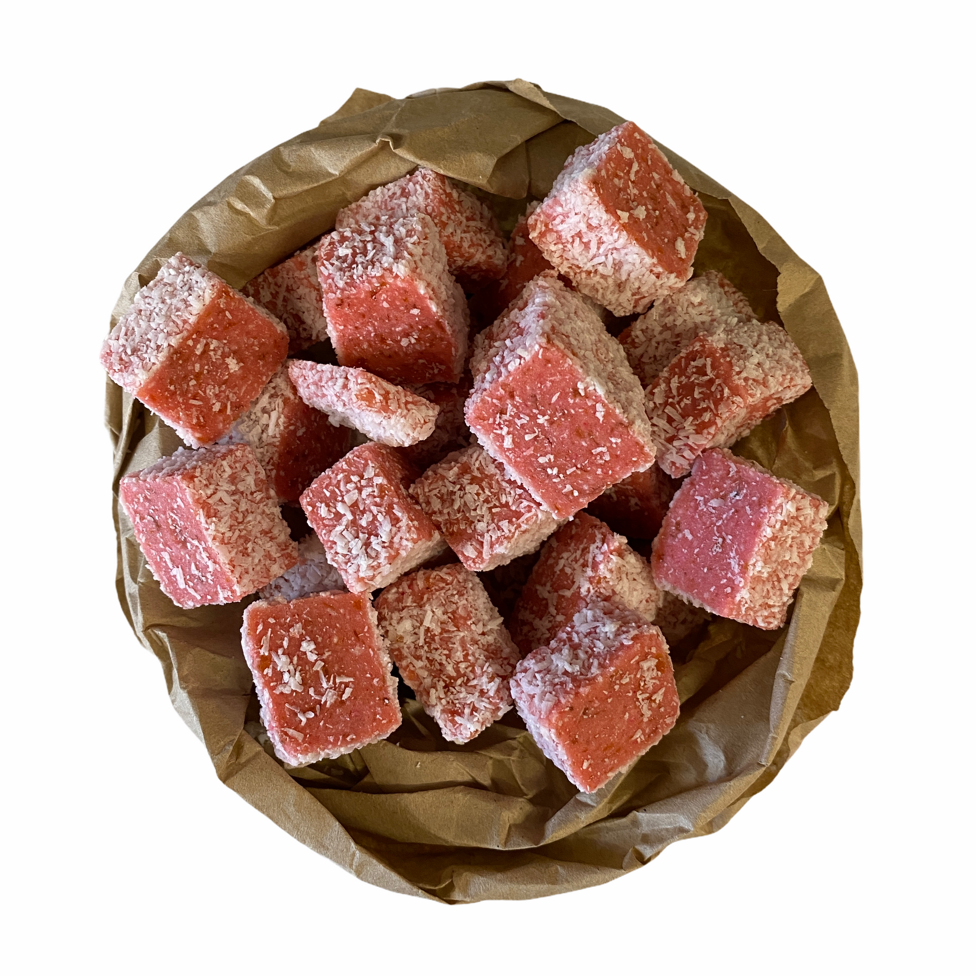 Strawberry Coconut Slice