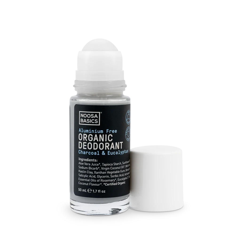 Activated Charcoal Roll On Deodorant - Noosa Basics