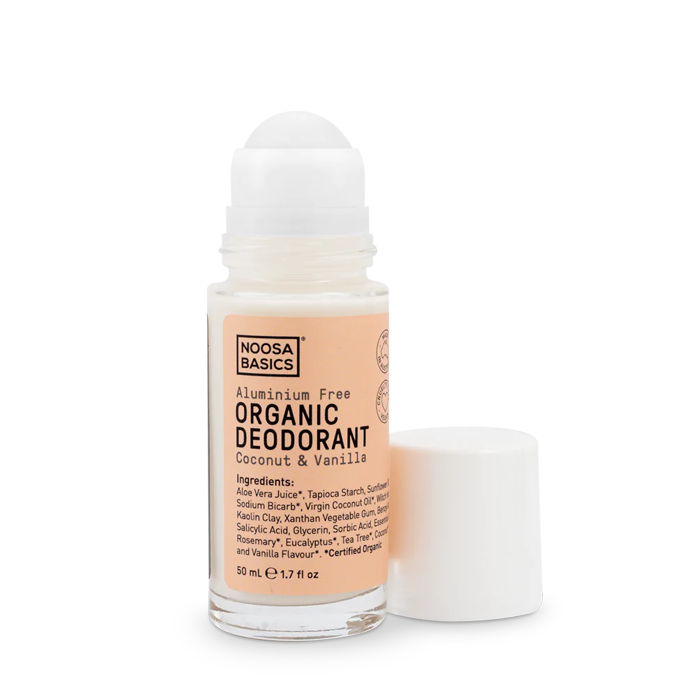 Coconut & Vanilla Roll On Deodorant - Noosa Basics