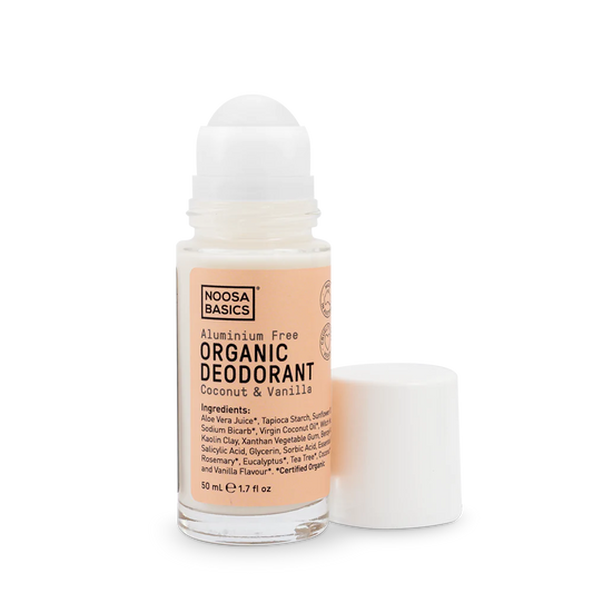 Coconut & Vanilla Roll On Deodorant - Noosa Basics