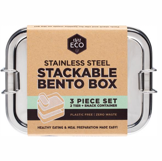 Ever Eco Small Stackable Bento 1200ml