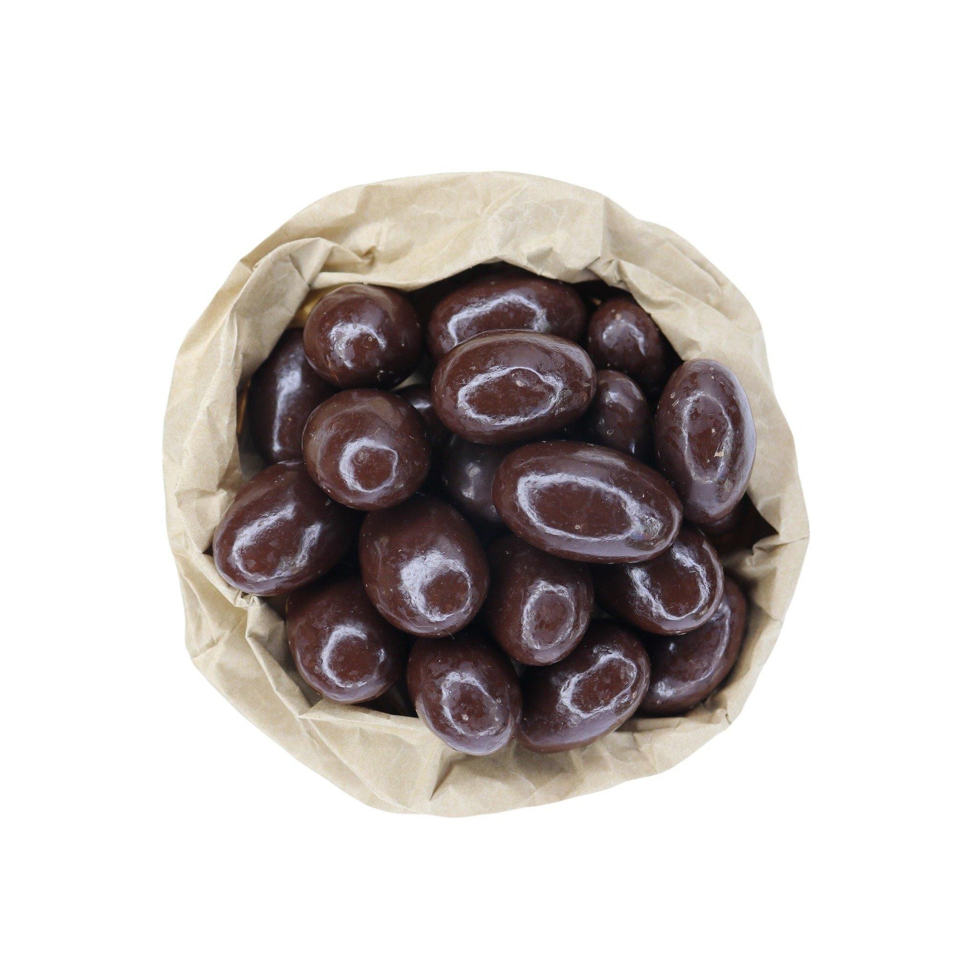 Dark Chocolate Almonds - Organic - Pantree