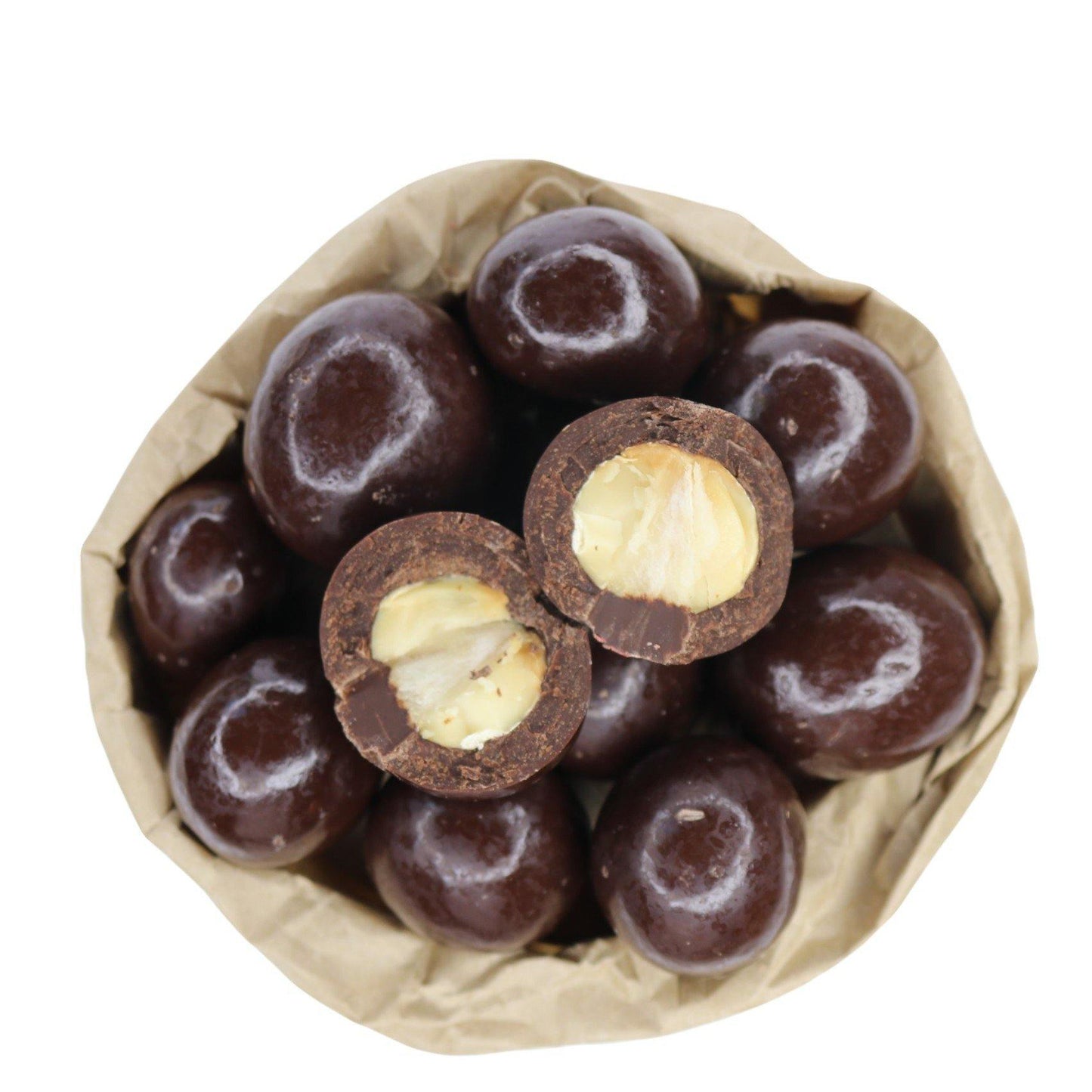 Dark Chocolate Macadamias - Pantree