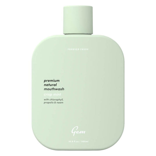 Mouthwash Premium Natural Crisp Mint 500ml - Gem