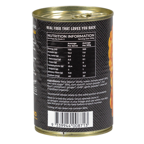 Baked beans 400ml - Organic