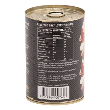 Four Bean Mix 400ml - Organic