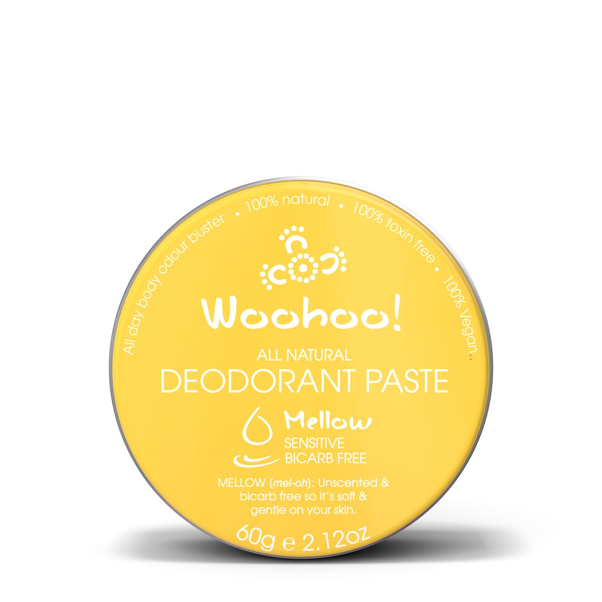 Woohoo Deodorant & Anti-Chafe Stick 60g - Mellow